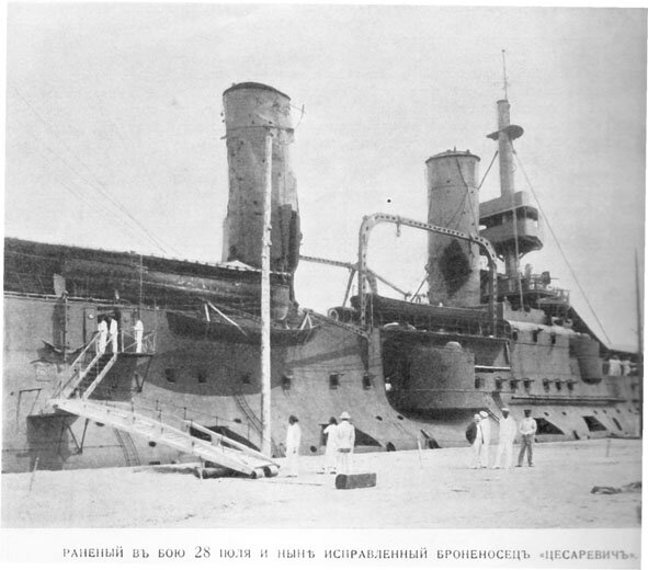 старые фотографии броненосец Цесаревич
