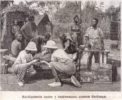 сонная болезнь - исследование крови у больных