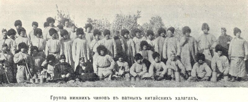 фотографии русско-японская война на суше - группа нижних чинов